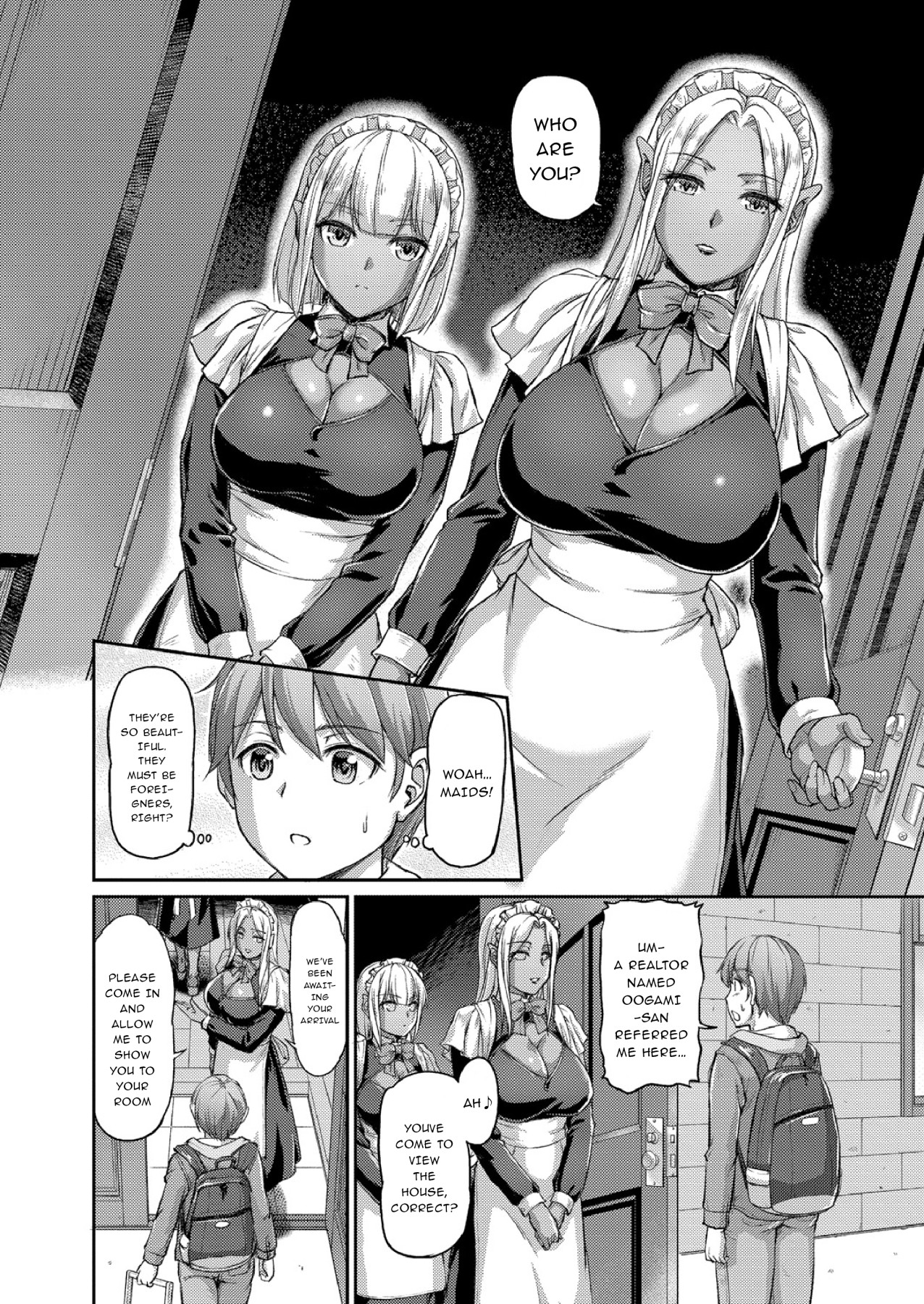 Hentai Manga Comic-A Usual Day At The Witch's House-Chapter 1-6